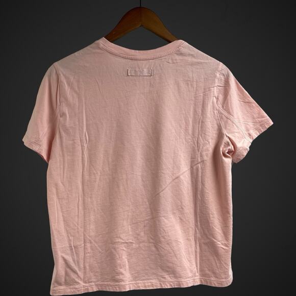 Phillip Lim Pink T Shirt Large Cotton Short Sleeve Boxy - Picture 6 of 8